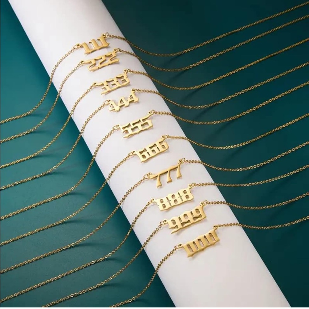 ✨🔮 888 Mystic Gypsy 18kp Gold Numeric Anklet 🔮✨ 1 LEFT!!! - Picture 6 of 9